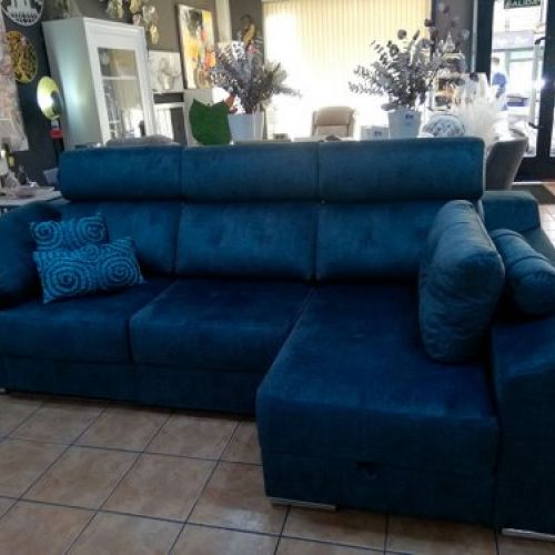 Chaise Longue azúl